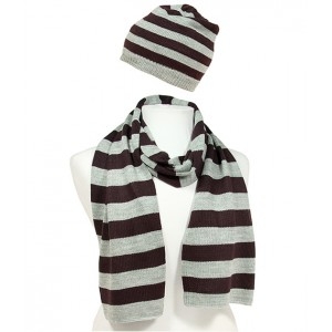 $9.99 Hat & Scarf Set - Cashmere Feel Knitted Muffler Set @Fashion-bag.com