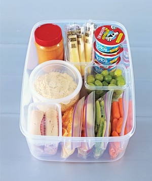 An Easy Way to Promote Healthy Snacks
Keep snacks on hand and divided up by serving sizes to make sure your kids eat healthy during their more relaxed summer days.


