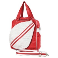 Sport bag w/ Tennis Racket Holder (BG-TE001RD) $29.95 - BagSteals.com - Bag Deals of the Day - Handbags