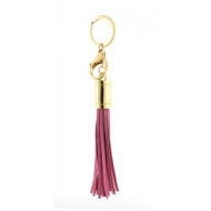 Key Chain - Leather Tassel - Pink @Fashion-bag.com - Key Chains