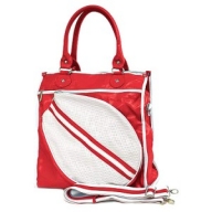 Sport bag w/ Tennis Racket Holder (BG-TE002RD) $29.95 - BagSteals.com - Bag Deals of the Day - Handbags