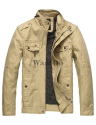 Men's Slim-Fit Zip-front Jacket - wantdojacket