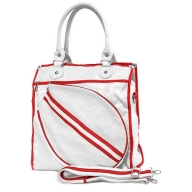 Sport bag w/ Tennis Racket Holder (BG-TE002WH) $29.95 - BagSteals.com - Bag Deals of the Day - Handbags