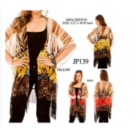 $14.99 Shawl Cardigan w/ Tassels - Flowers - Black @Fashion-bag.com - Clothes I Like