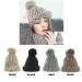 Beanie Caps - Chunky Knitted Cable Hats w/ Pom Pom : FashionWholesaler.com - Wholesale Fashion Hats and Scarves