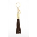 Key Chain - Leather Tassel - Brown @Fashion-bag.com