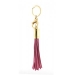 Key Chain - Leather Tassel - Pink @Fashion-bag.com