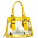 58% off Clear PVC Tote Bag w/ Croc Embossed Patent Leather-like Trim (BG-CLR002MUS) $24.95 - BagSteals.com - Bag Deals of the Day