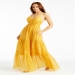 $135.00 - Tiered Maxi Dress W/ Pockets - CH-RD50-7301 - BridesGoGo.com - Bridal Gowns, Wedding, Prom, Evening Dresses and Accessories @BridesGoGo.com